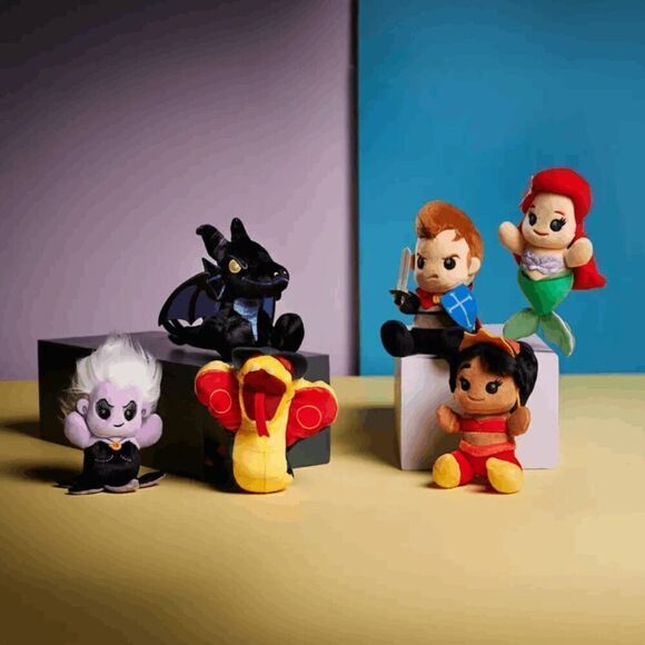 Disney Parks Wishables Good vs. Evil Plush D23 Fan Event NEW PRINCE PHILLIP - Picture 7 of 9